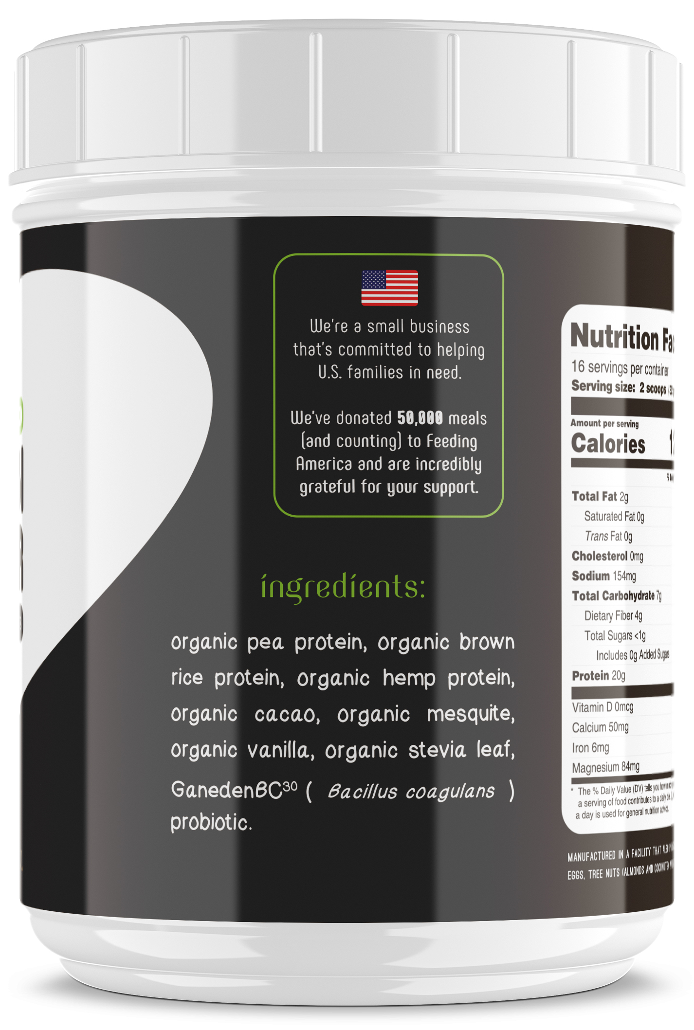 PROTEIN_CACAO_INGREDIENTS Best Vegan Protein Powder Reviews